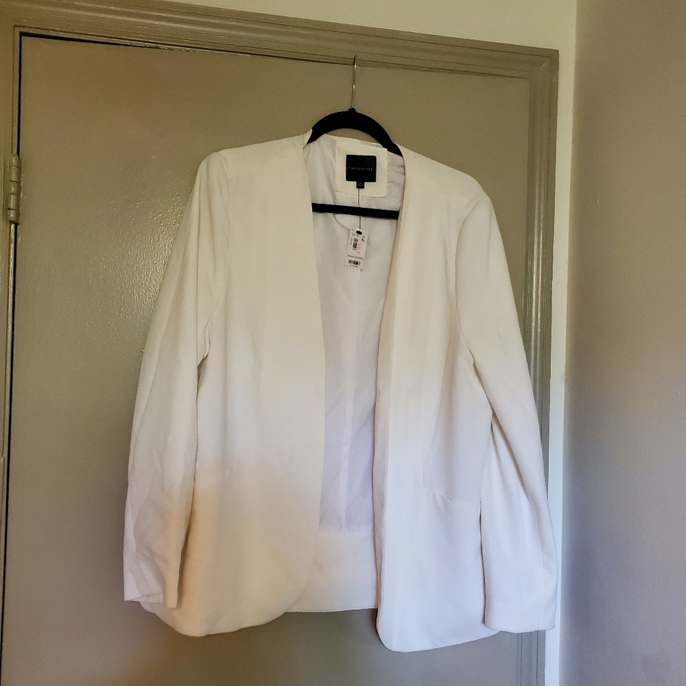 White blazer XL